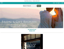 Tablet Screenshot of blisshome.bridgecatalog.com